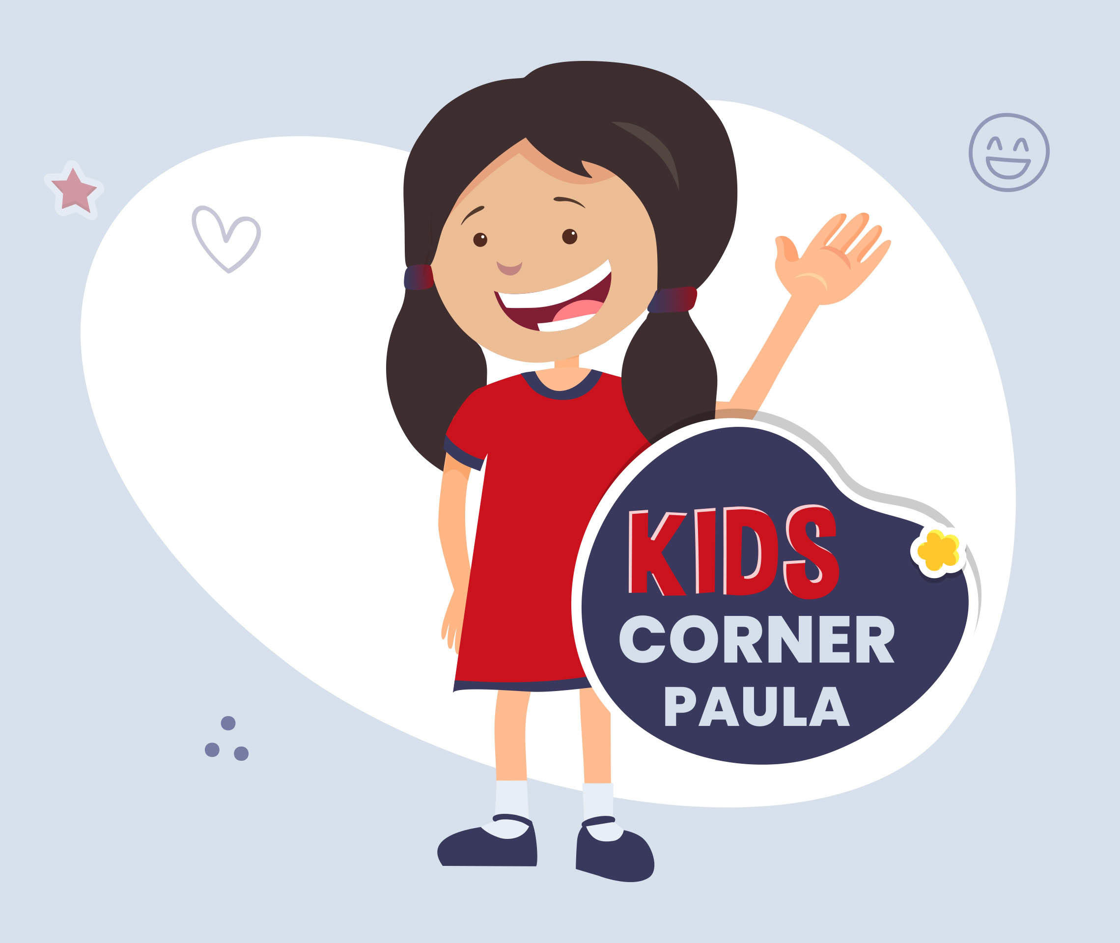Paula winkt