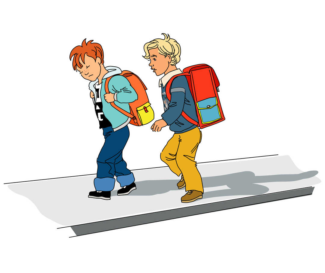 Tim und Piet auf dem Heimweg Tim und Piet auf dem Heimweg